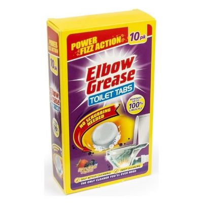 Elbow Grease Toilet Tablets Power Fizz Action 10 Pack