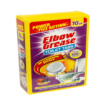 Elbow Grease Toilet Tablets Power Fizz Action 10 Pack - Thumbnail 2