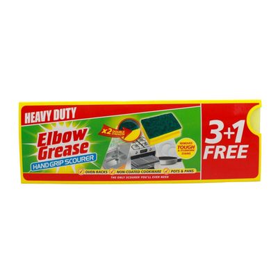 Pack of Four Elbow Grease Handgrip Scourers - Thumbnail 2
