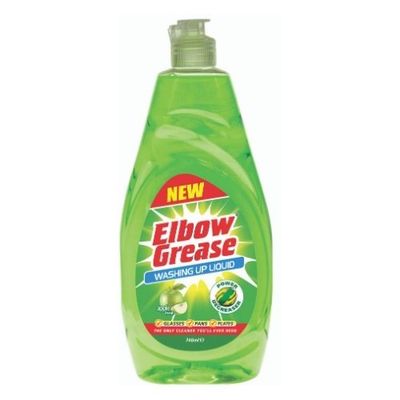 Elbow EG84 Grease Washing Up Liquid Apple 600Ml Eg84 - Thumbnail 2