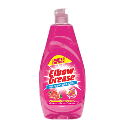 Elbow Grease Washing Up Liquid Pink Blush 600ml - Thumbnail 2