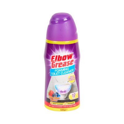 Elbow Grease Foaming Toilet Cleaner Berry Blast 500g 12 Doses - Thumbnail 2
