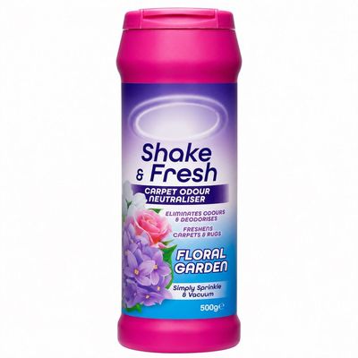 Duzzit Shake & Fresh Carpet Odour Neutraliser Floral 500g - Thumbnail 2