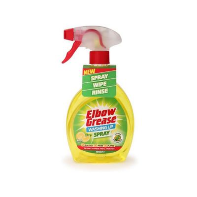 Elbow EG101 Grease Washing Up Spray Lemon 500Ml Eg101