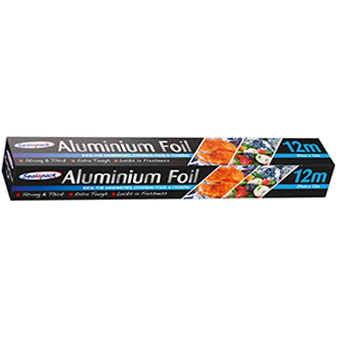 12m Aluminium Foil - Silver - Image 1