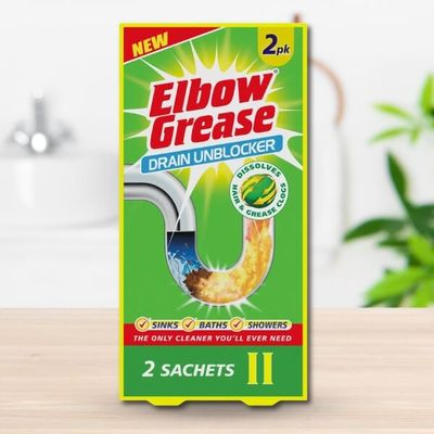 Elbow Grease Drain Unblocker 2 Pack (2x25g) - Thumbnail 2