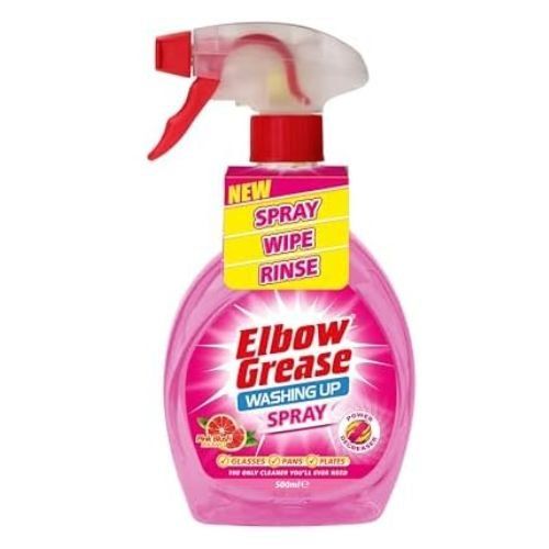 Elbow Grease Pink Blush Washing Up Spray 500ml - Image 1