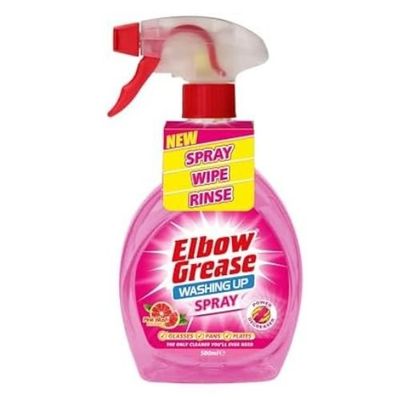 Elbow Grease Pink Blush Washing Up Spray 500ml