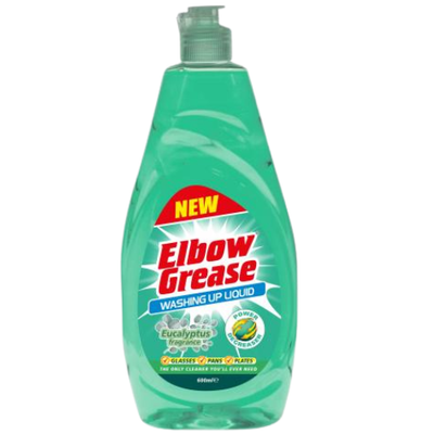 Elbow Grease Eucalyptus Washing Up Liquid 600ml
