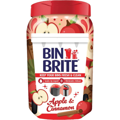 Apple & Cinnamon Bin Odour Neutraliser - 500g - Red