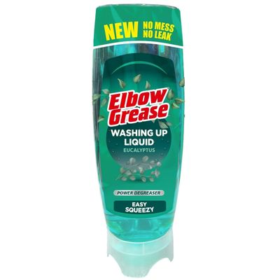 Elbow Grease Lemon Fresh Washing Up Liquid 450ml - Thumbnail 2