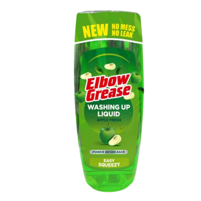 Elbow Grease Apple Fresh Washing Up Liquid 450ml