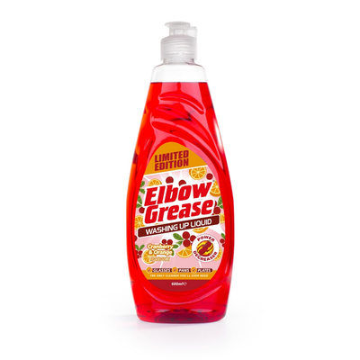 Elbow Grease Cranberry and Orange Washing Up Liquid 600ml Limited Edition - Thumbnail 2