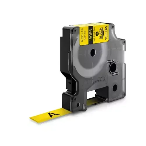DYMO IND Heat-Shrink Tube Labels - 12mm x 15m - Image 1