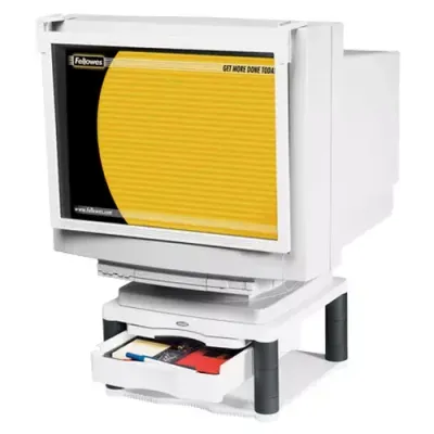 Fellowes 9171302 monitor mount / stand Desk White - Thumbnail 2