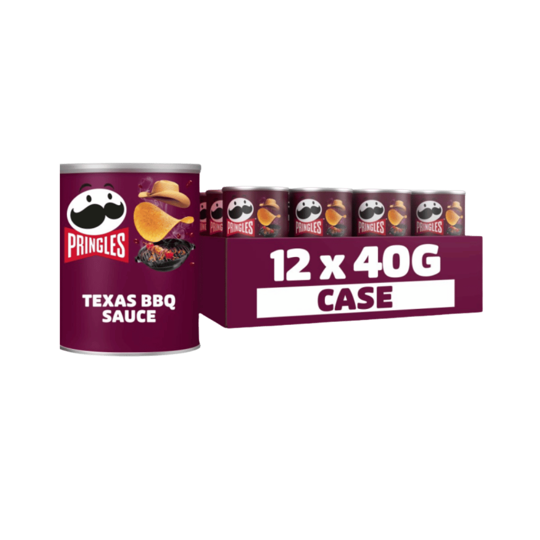 Mini Pringles Texas BBQ 12 x 40g - Image 1