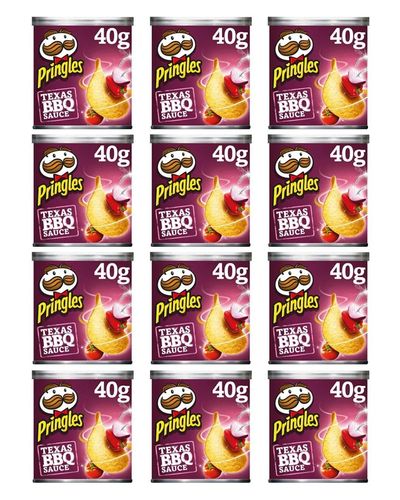 Mini Pringles Texas BBQ 12 x 40g - Thumbnail 2