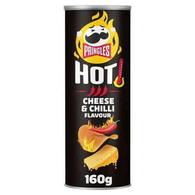 Pringles Hot Cheese & Chilli flavour 160g - Thumbnail 2