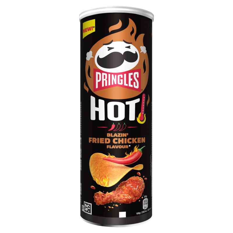 Pringles Hot Blazin' Fried Chicken Sharing Crisps 160g - Image 1