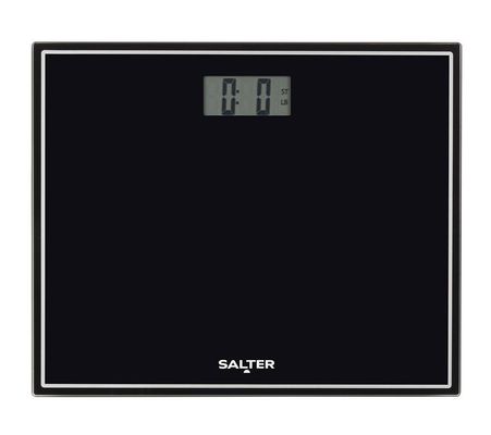 Salter Glass Compact Design Electronic Scale - Black - Thumbnail 2