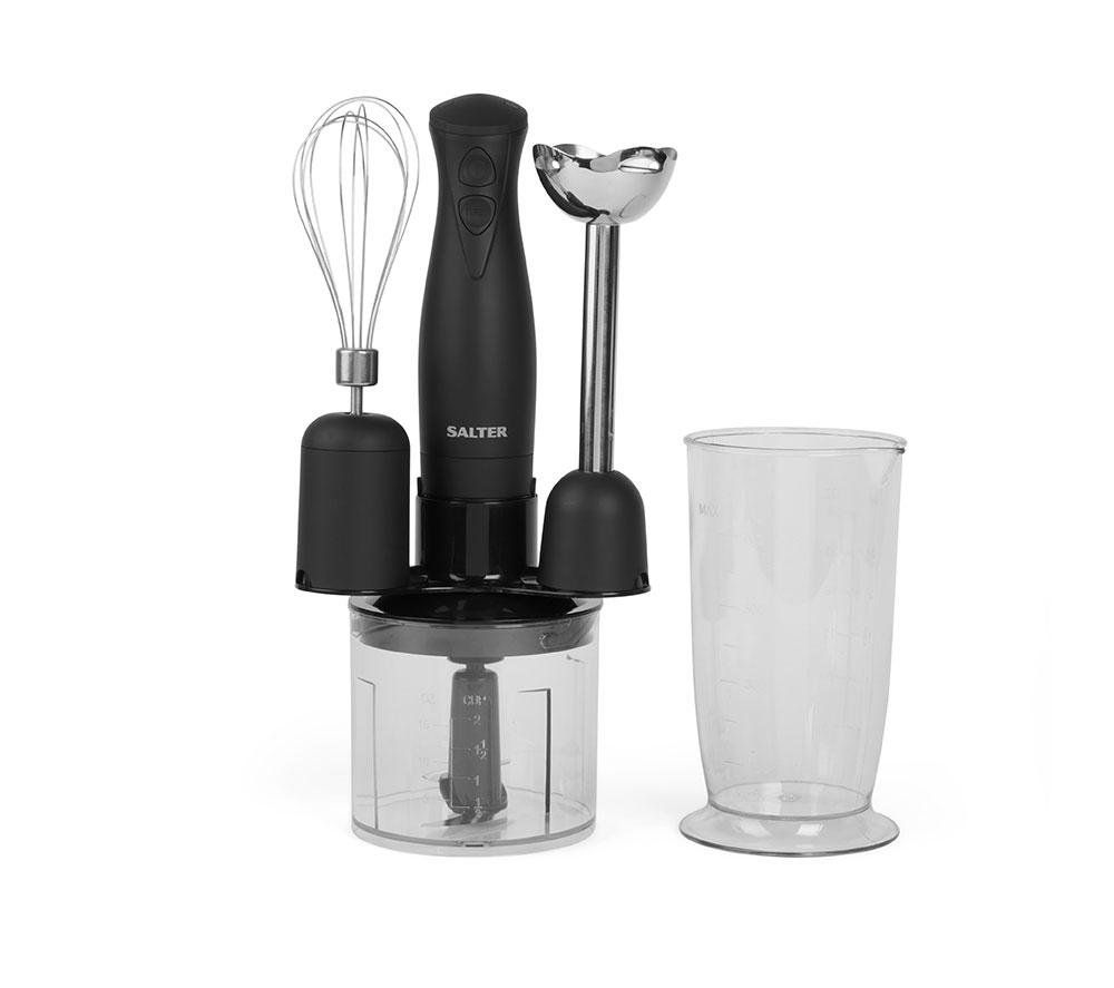 Salter Kuro 3 in 1 Blender Set - Black - Image 1