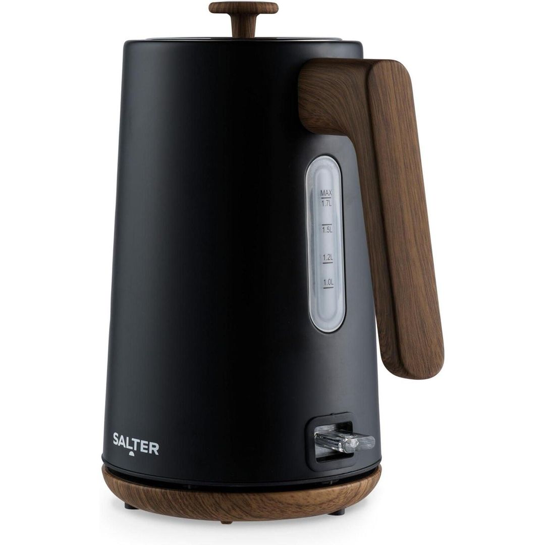 SALTER Toronto EK5822 Jug Kettle - Black, Brown,Black - Image 1