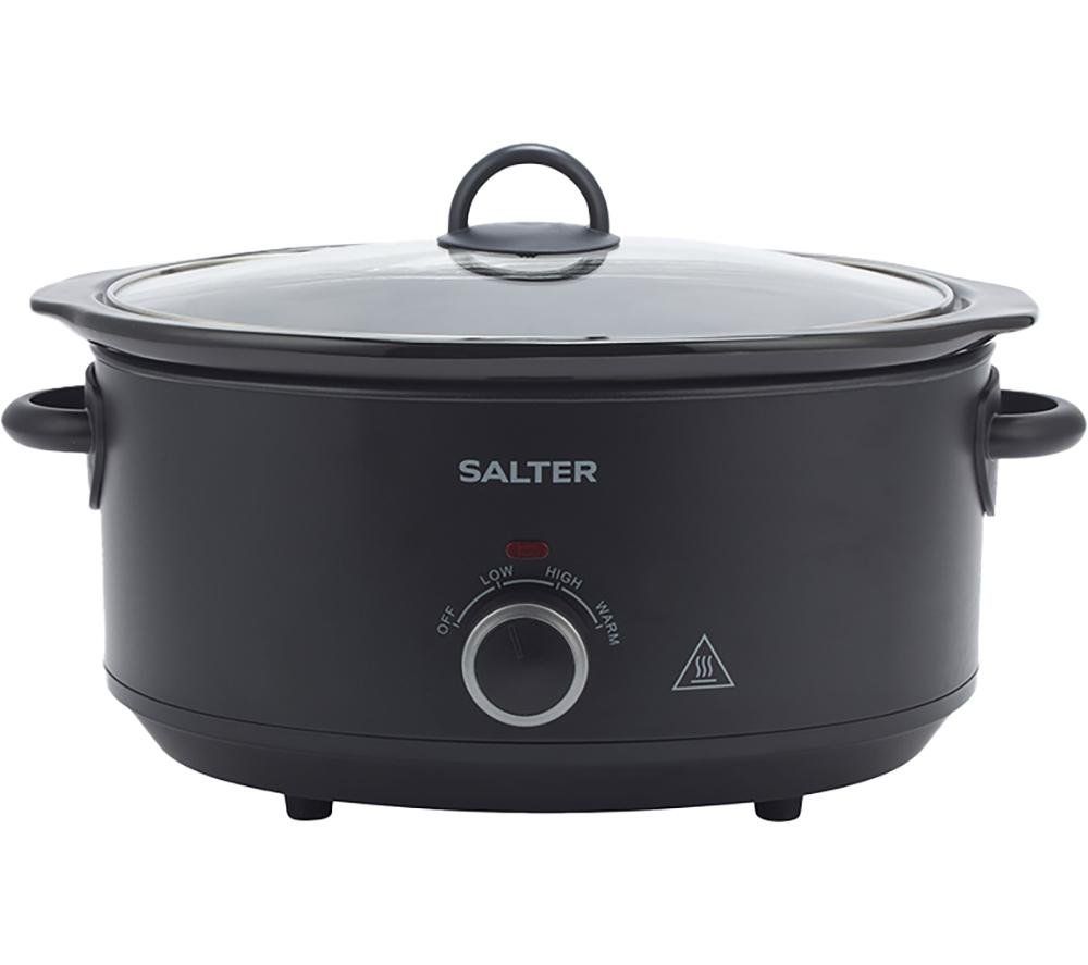 Salter Kuro Slow Cooker 6.5L - Black - Image 1