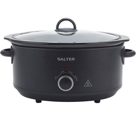 Salter Kuro Slow Cooker 6.5L - Black