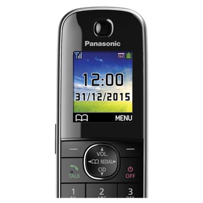 Panasonic KX-TGJ324EB telephone DECT telephone Caller ID Black