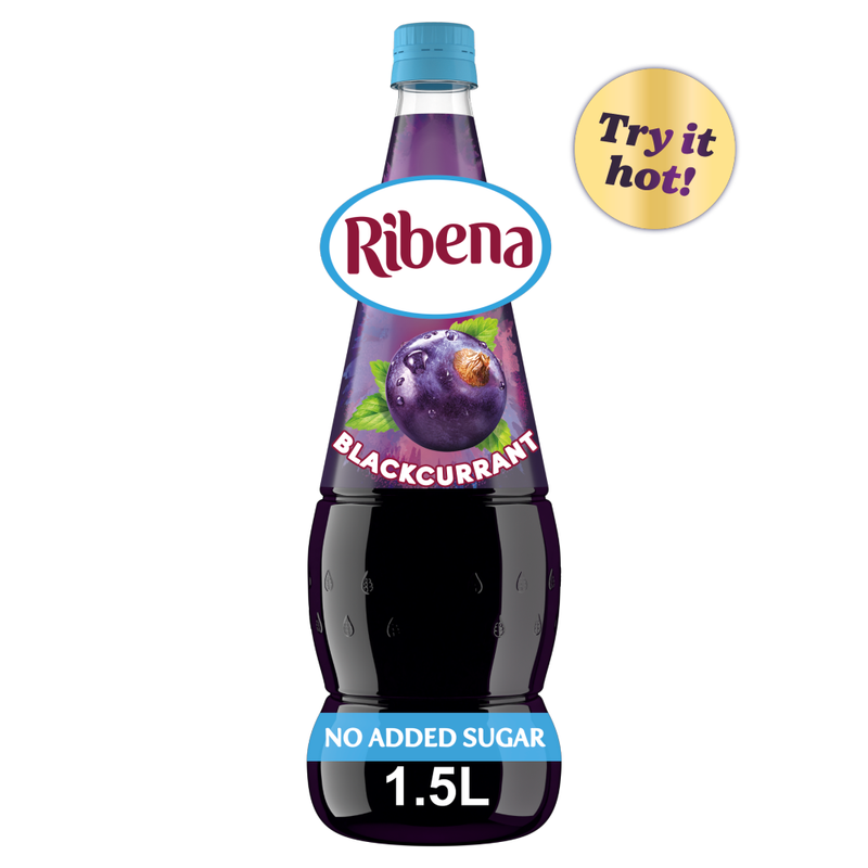 Ribena Blackcurrant Squash No Added Sugar 1.5L - Image 1