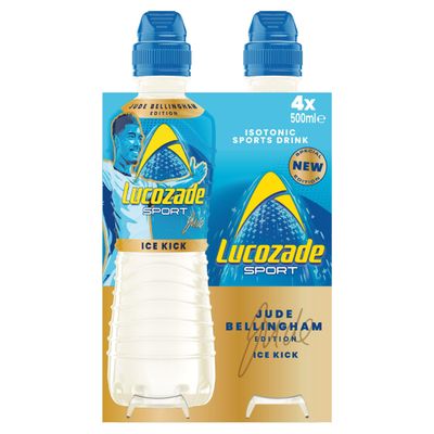 Lucozade SportDrink Ice Kick Jude Special Edition 500ml 4x500ml
