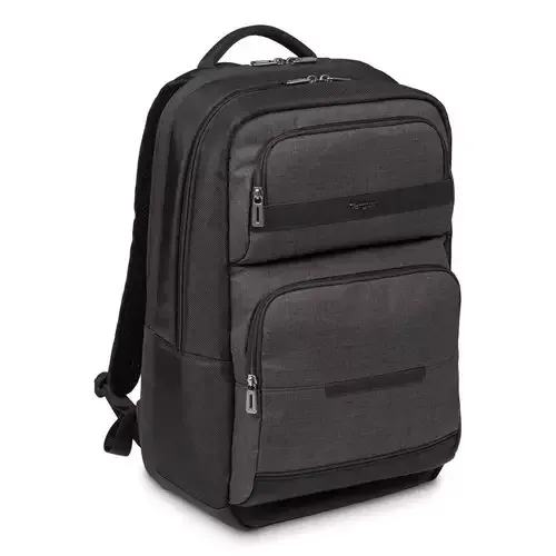 Targus CitySmart backpack Casual backpack Black Grey Faux leather Polyurethane (PU) - Image 1