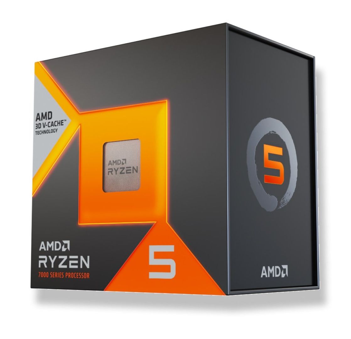 AMD Ryzen 5 7500X3D processor 4 GHz 96 MB L3 Tray - Image 1