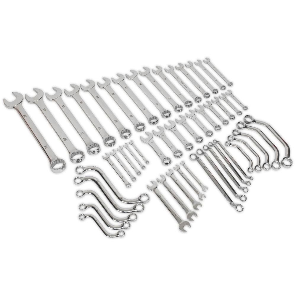 Siegen 50 Piece Multi Purpose Spanner Set Metric - Image 1