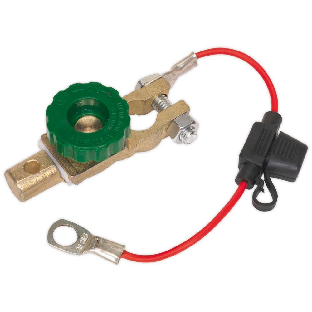 Sealey 12-24v Anti Theft Battery Terminal and Fuse Holder - Image 1