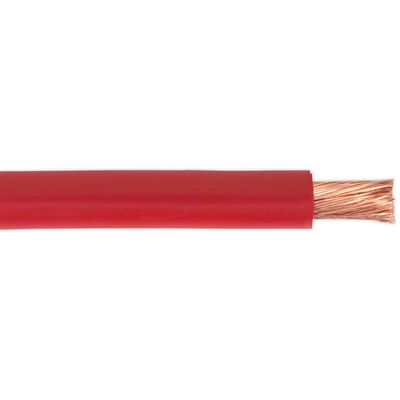 Sealey AC25SQRE Automotive Starter Cable 196/0.40Mm 25Mm² 170A 10M Red