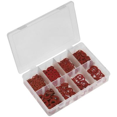 Sealey AB014FW Fibre Washer Assortment 600Pc - Metric