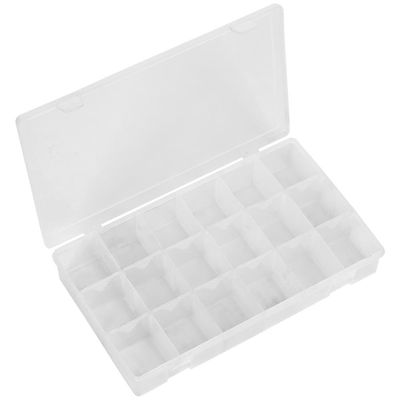 Sealey ABBOXLAR Assortment Box With 12 Removable Dividers