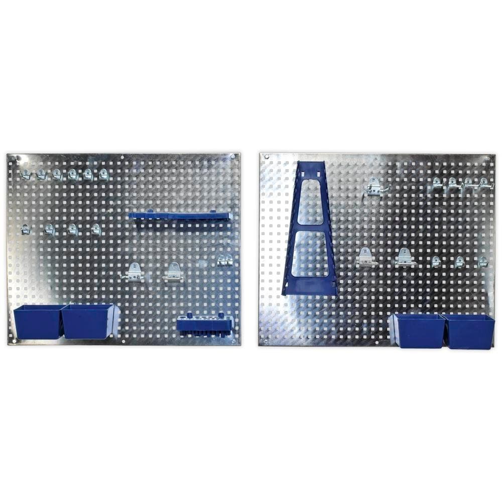 Siegen 34 Piece Wall Storage Pegboard Set - Image 1