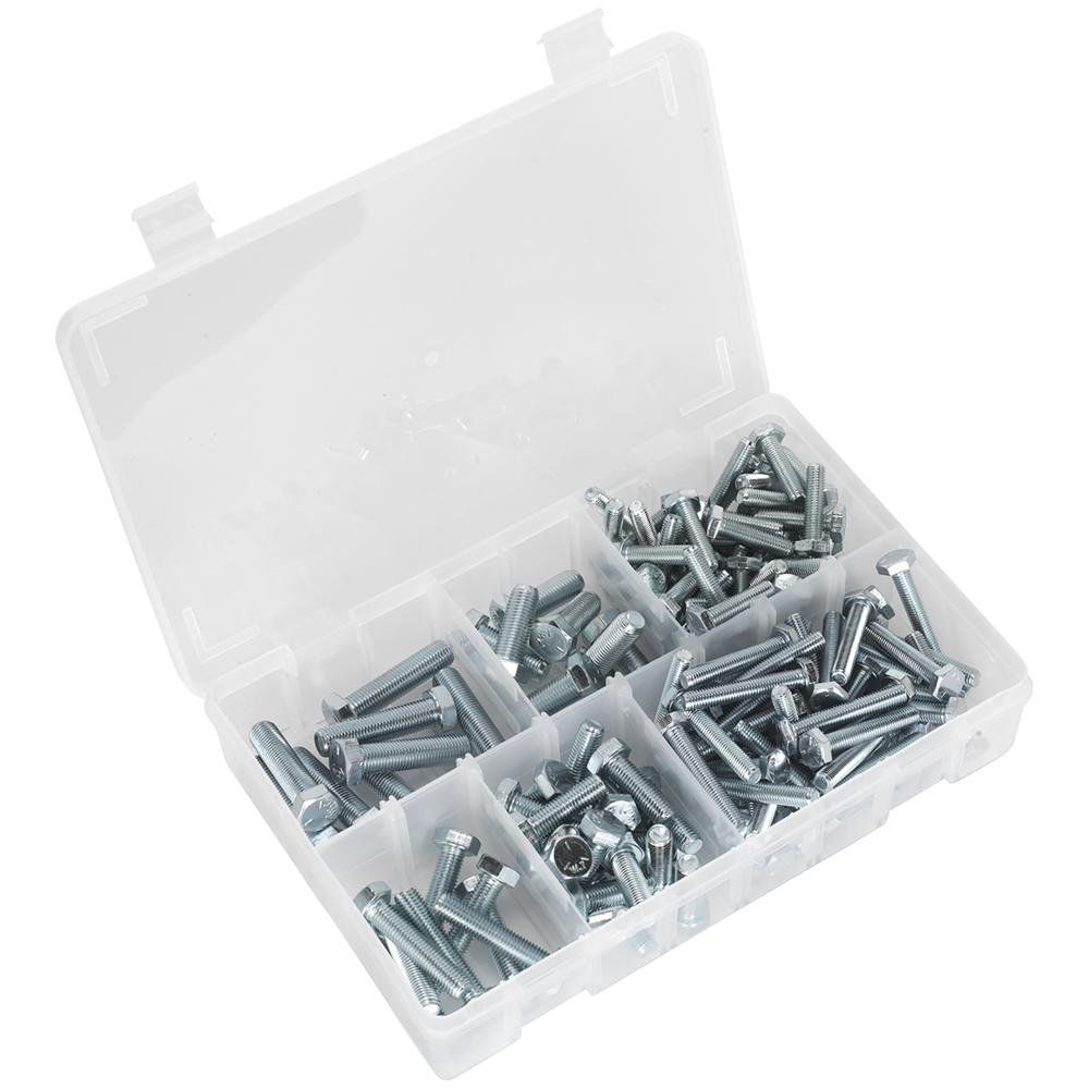 Sealey AB047UNF Setscrew Assortment 144Pc 1/4in-3/8inUnf - Image 1