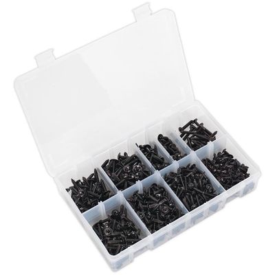 Sealey AB066STBK Self-Tapping Screw Assortment 700Pc Flanged Head
