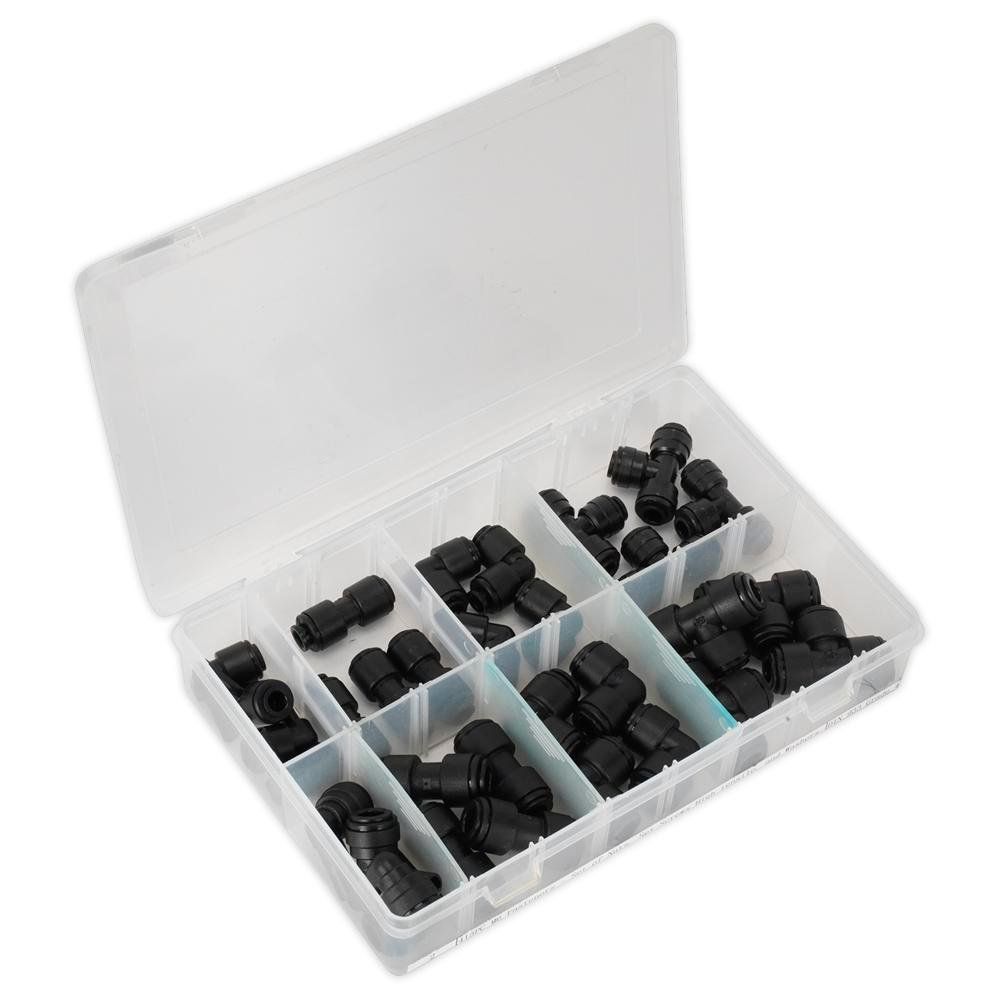 Sealey AB069JG Speedfit® Coupling Assortment 32Pc Ø6 & Ø8Mm Metric - Image 1