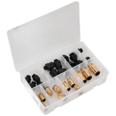 Sealey AB072JG Speedfit® Thread Adaptor Assortment 30Pc Metric & Imperial