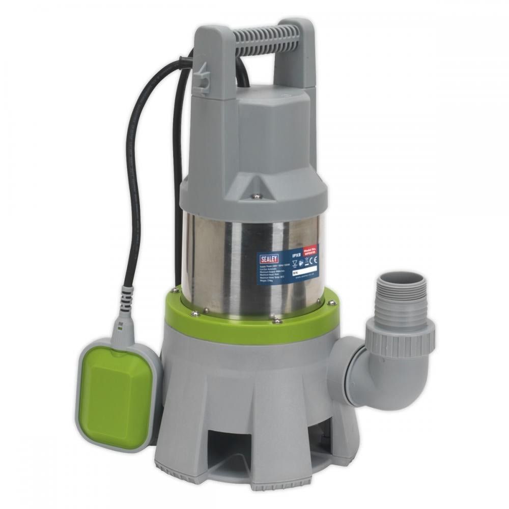 Sealey WPD415 High Flow Submersible Stainless Dirty Water Pump 240v - Image 1