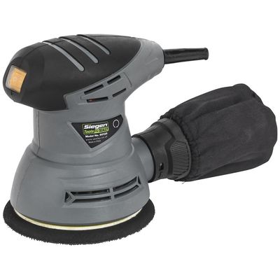 Siegen S0125 Dual Action Palm Sander 125mm 240v