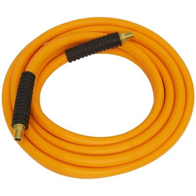 Sealey AHHC20 Air Hose 20M X Ø8Mm Hybrid High-Visibility With 1/4inBsp Unions