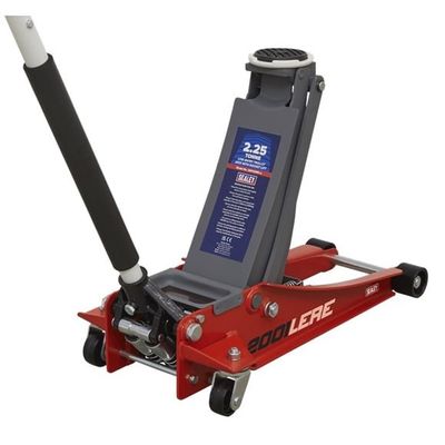 Sealey 2 Tonne Low Entry Rocket Lift Trolley Jack Red