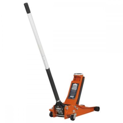 Sealey 2 Tonne Low Entry Rocket Lift Trolley Jack Orange