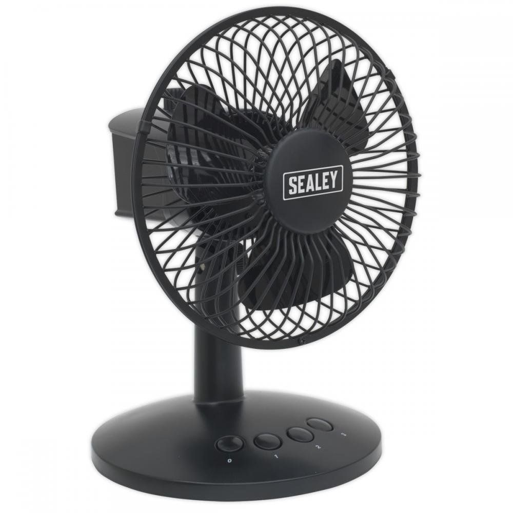 Sealey SFF6USB USB Desk Fan 6" - Image 1