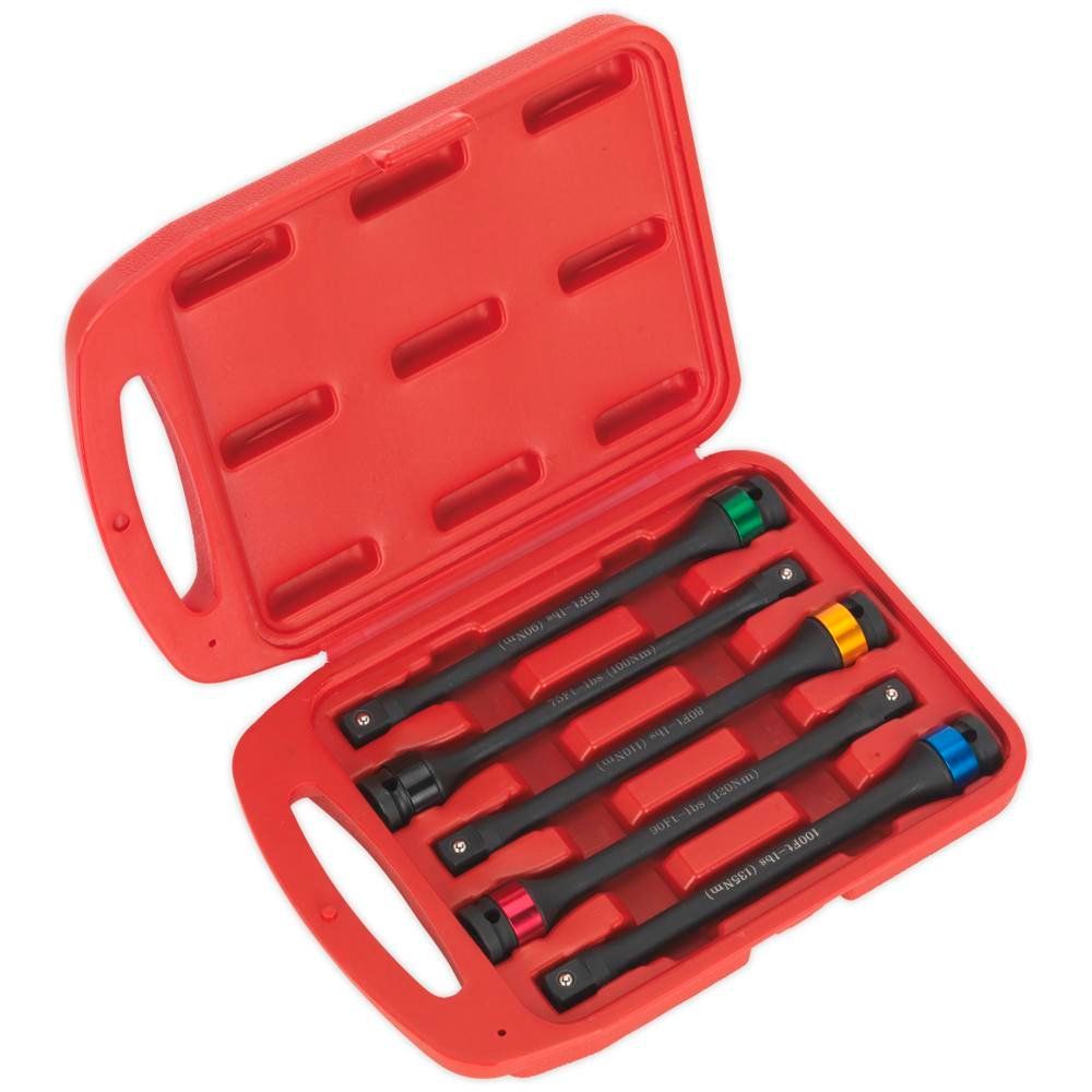 Sealey AK2242 Torque Stick Set 5Pc 1/2inSq Drive - Image 1